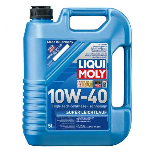 روغن موتور لیکومولی | LIQUI MOLY SUPER LEICHTLAUF 10W-40 SN
